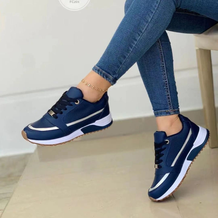Women's Orthopaedic Trainers for Comfort and Support Blue