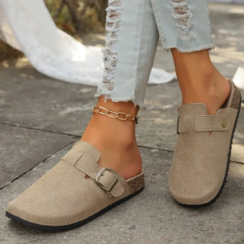 Women's Orthopedic Comfort Clogs Khaki