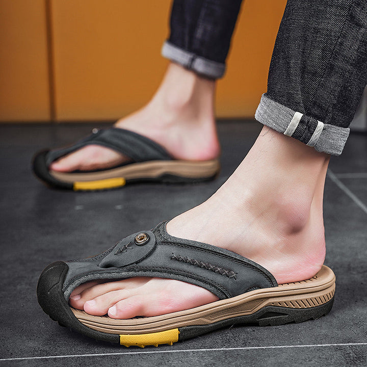 Women's Orthopedic Protective Toe Flip-Flops Grey