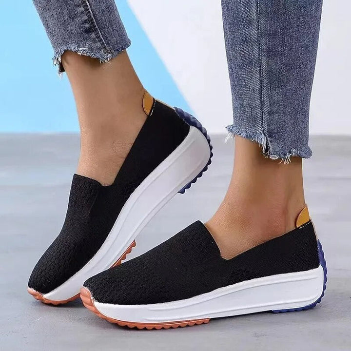 Women's Orthopedic Slippers for Comfort and Support Black