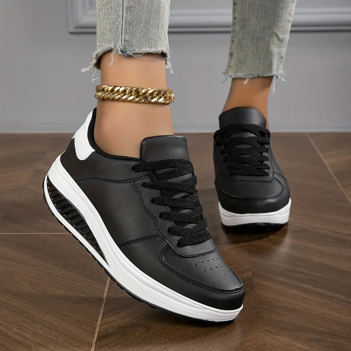 Women's Orthopedic Sneakers for Comfort and Support Black