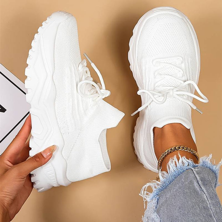 Women's Orthopedic Sneakers for Comfort and Support White