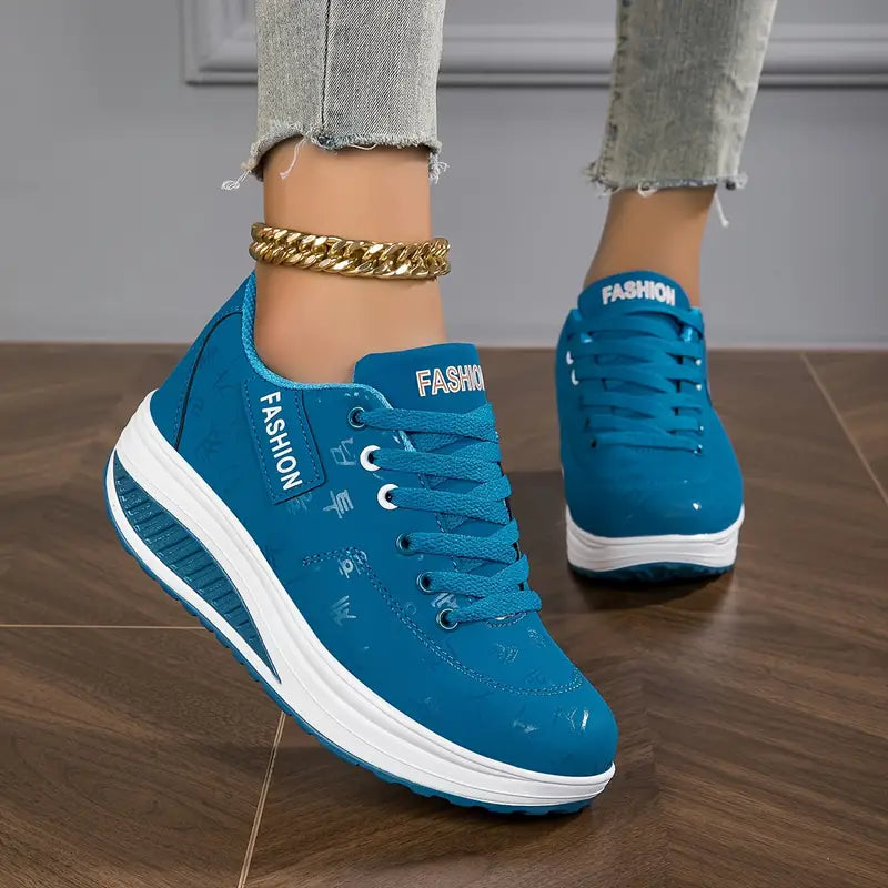 Women's Orthopedic Sneakers for Comfort and Support Blue