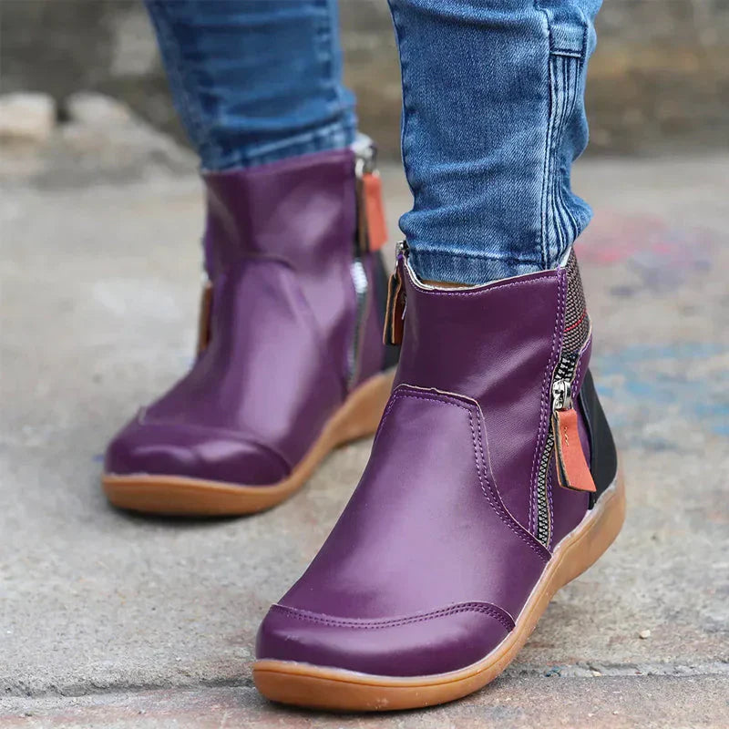 Women’s Orthopedic Waterproof Ankle Boots – Premium Comfort
