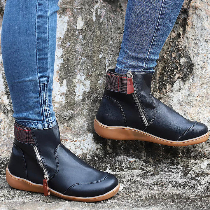 Women’s Orthopedic Waterproof Ankle Boots – Premium Comfort