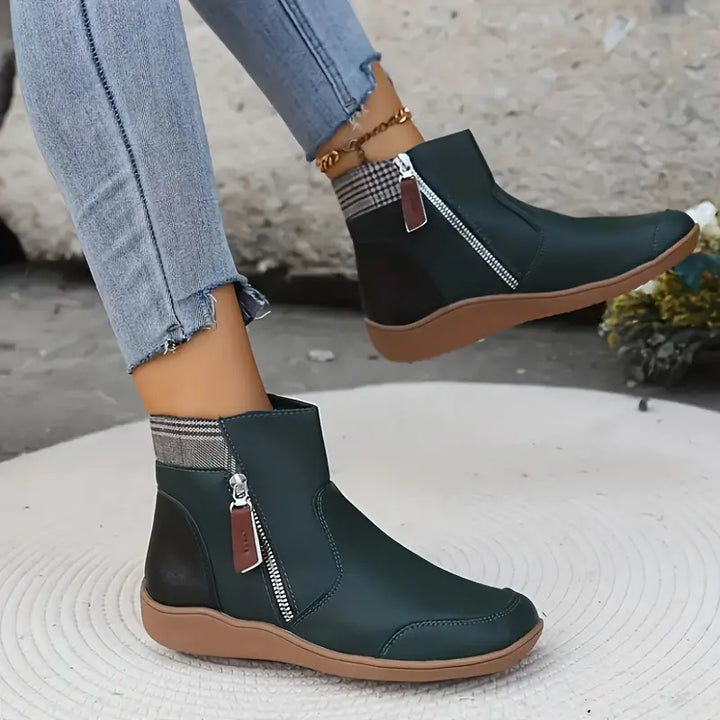 Women’s Orthopedic Waterproof Ankle Boots – Premium Comfort