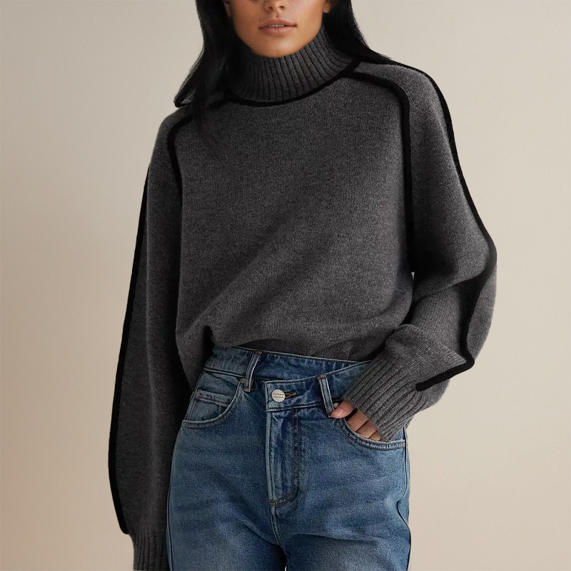 Women's Sculpted Elegance Sweater-MODAUTLET