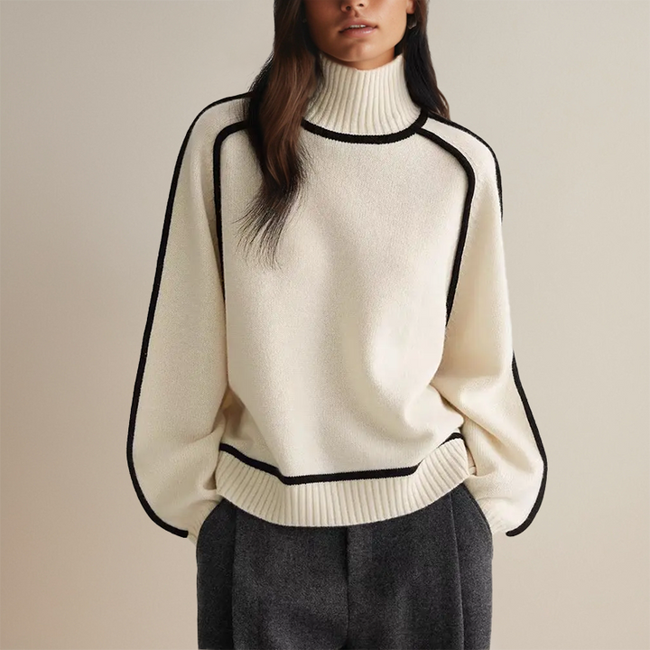 Women's Sculpted Elegance Sweater-MODAUTLET