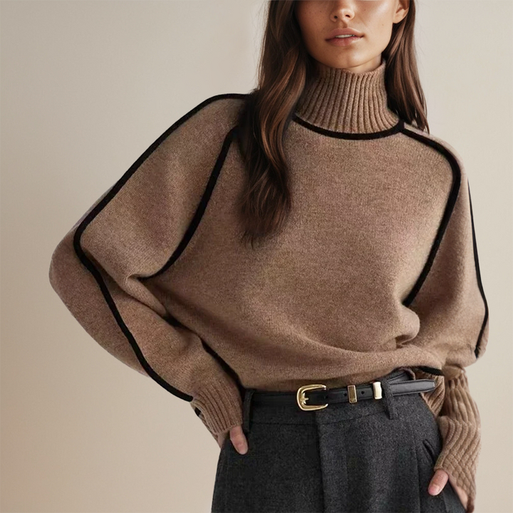 Women's Sculpted Elegance Sweater-MODAUTLET