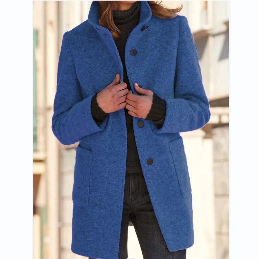 Women's Soft Jacket - Comfortable and Stylish Light Blue