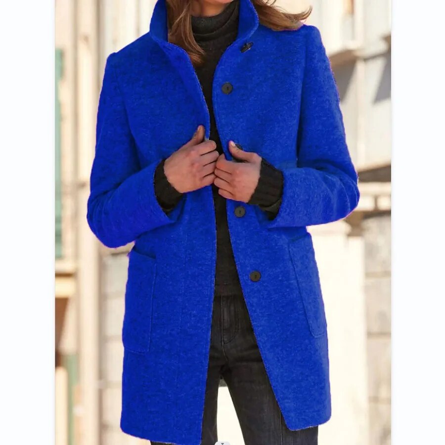Women's Soft Jacket - Comfortable and Stylish Blue