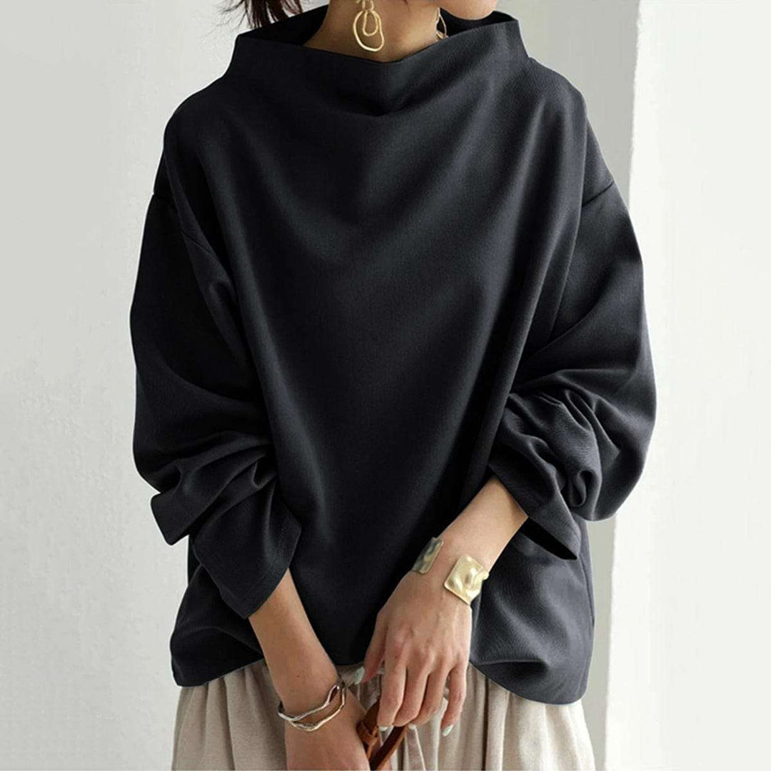 Women's Stylish High-Neck Top