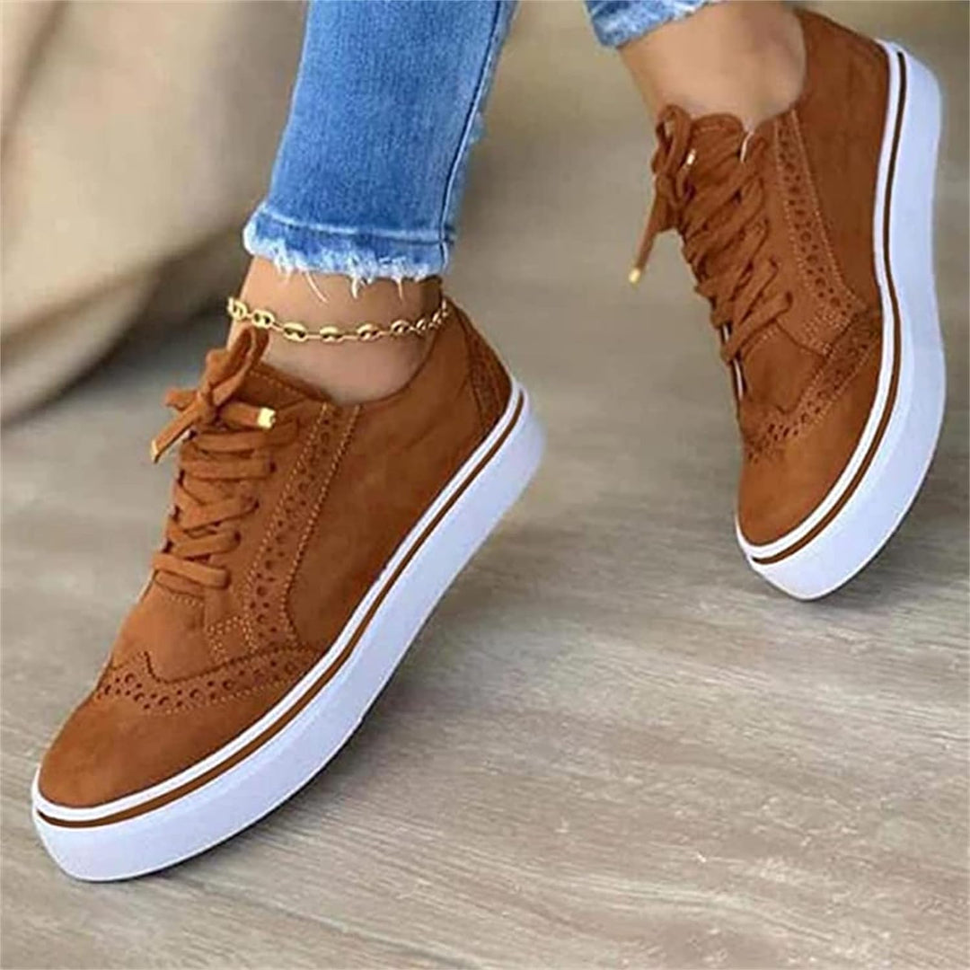 Women's Trendy Orthopedic Sneakers Brown