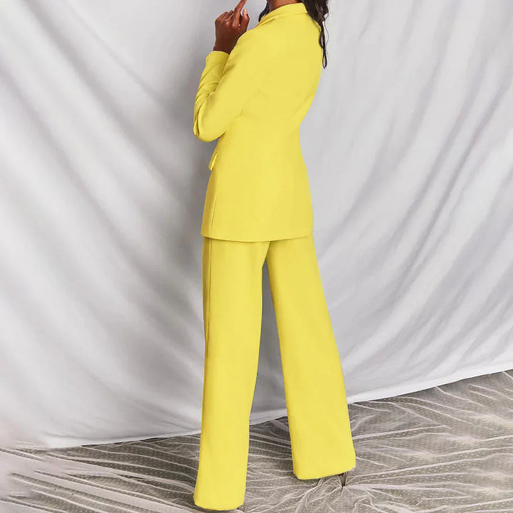 Harper | Blazer comprido e fato de calças largas para mulher