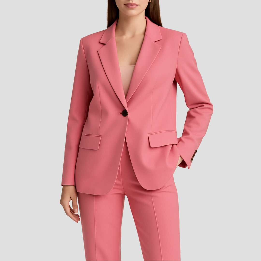Kate | Conjunto de Fato de Duas Peças Feminino Ajustado