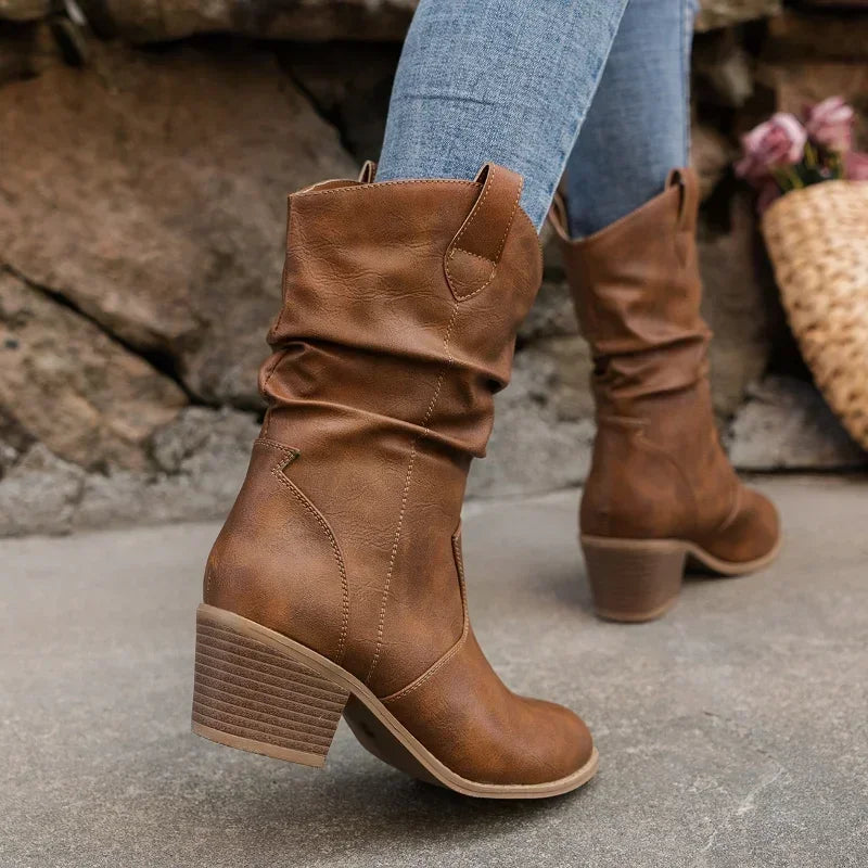 Women's Urban Chic Slouch Boots-MODAUTLET