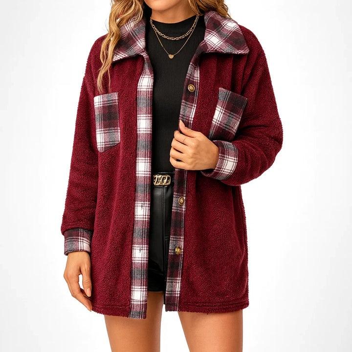 Women's Velvet Coat – Luxurious Comfort and Style.