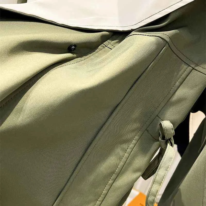 Womens Windproof Trench Coat Water Repellent Lightweight
