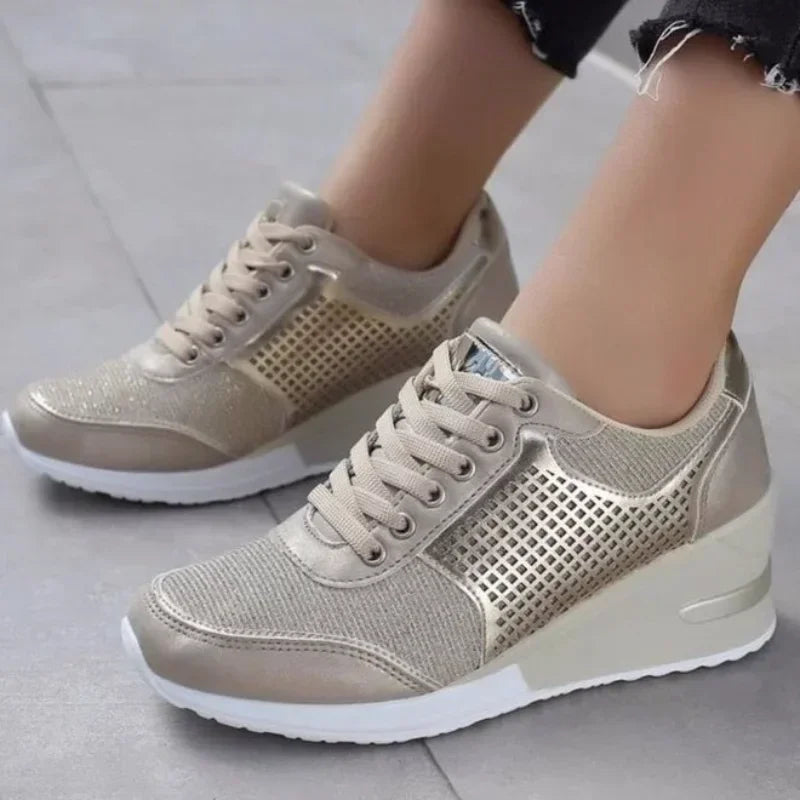 Women's Zip-Up Orthopedic Sneakers