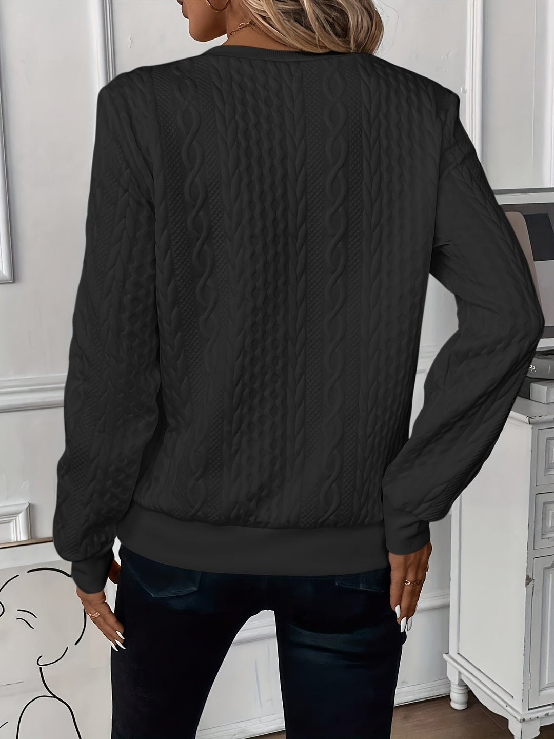 Womens's Stylish Zip Sweater-MODAUTLET