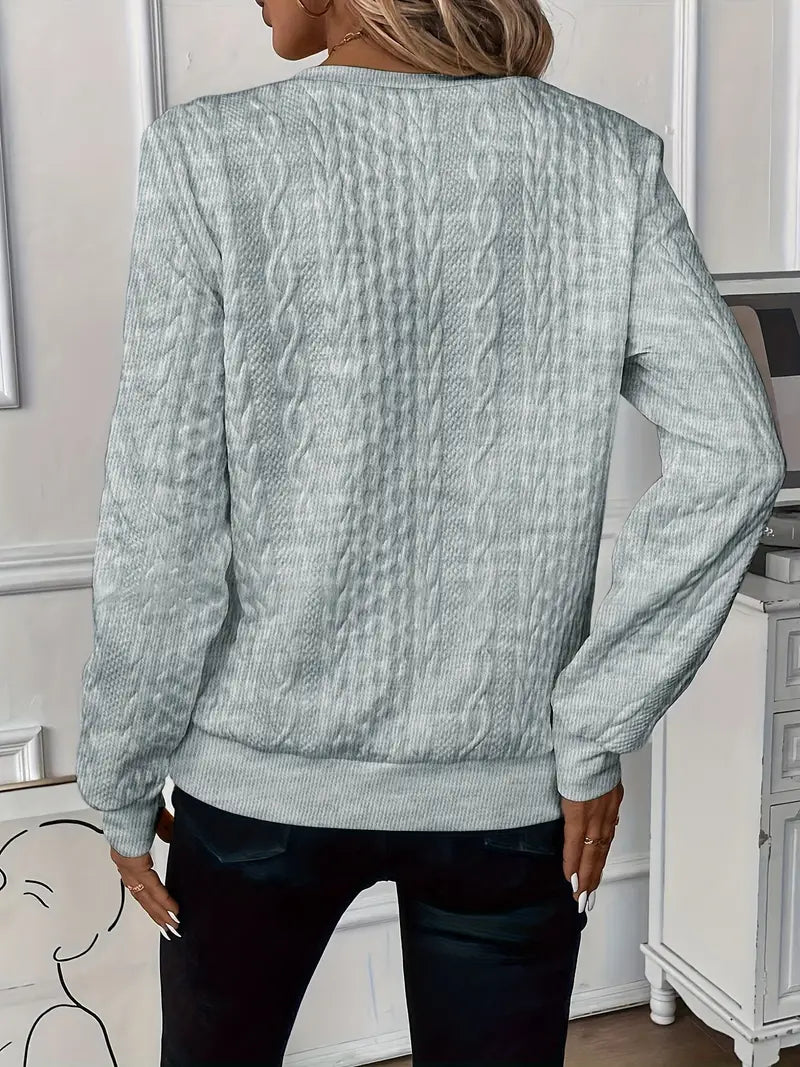 Womens's Stylish Zip Sweater-MODAUTLET
