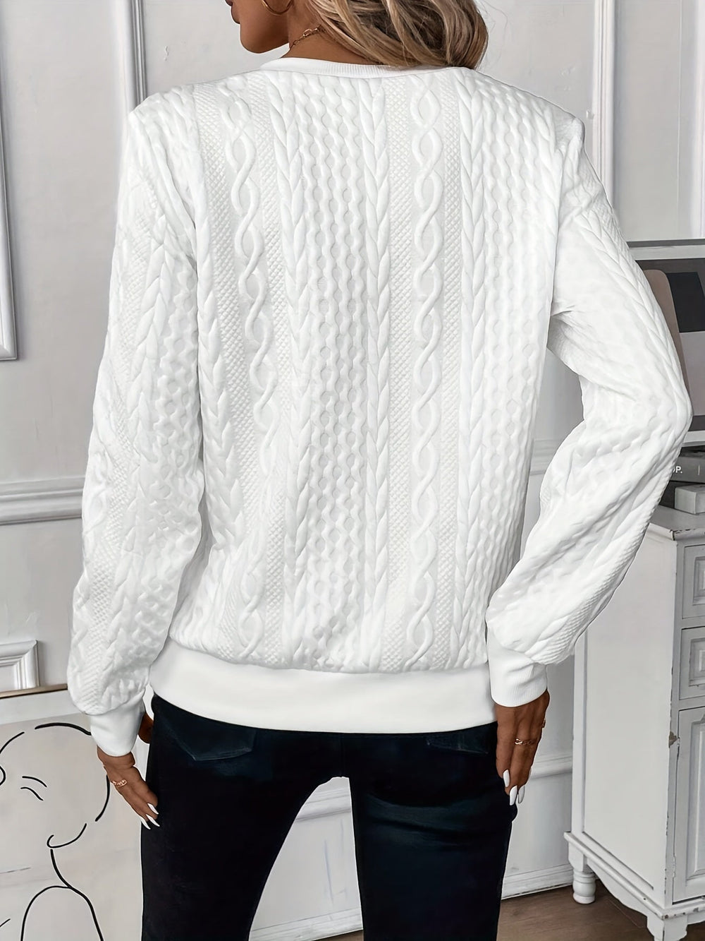 Womens's Stylish Zip Sweater-MODAUTLET