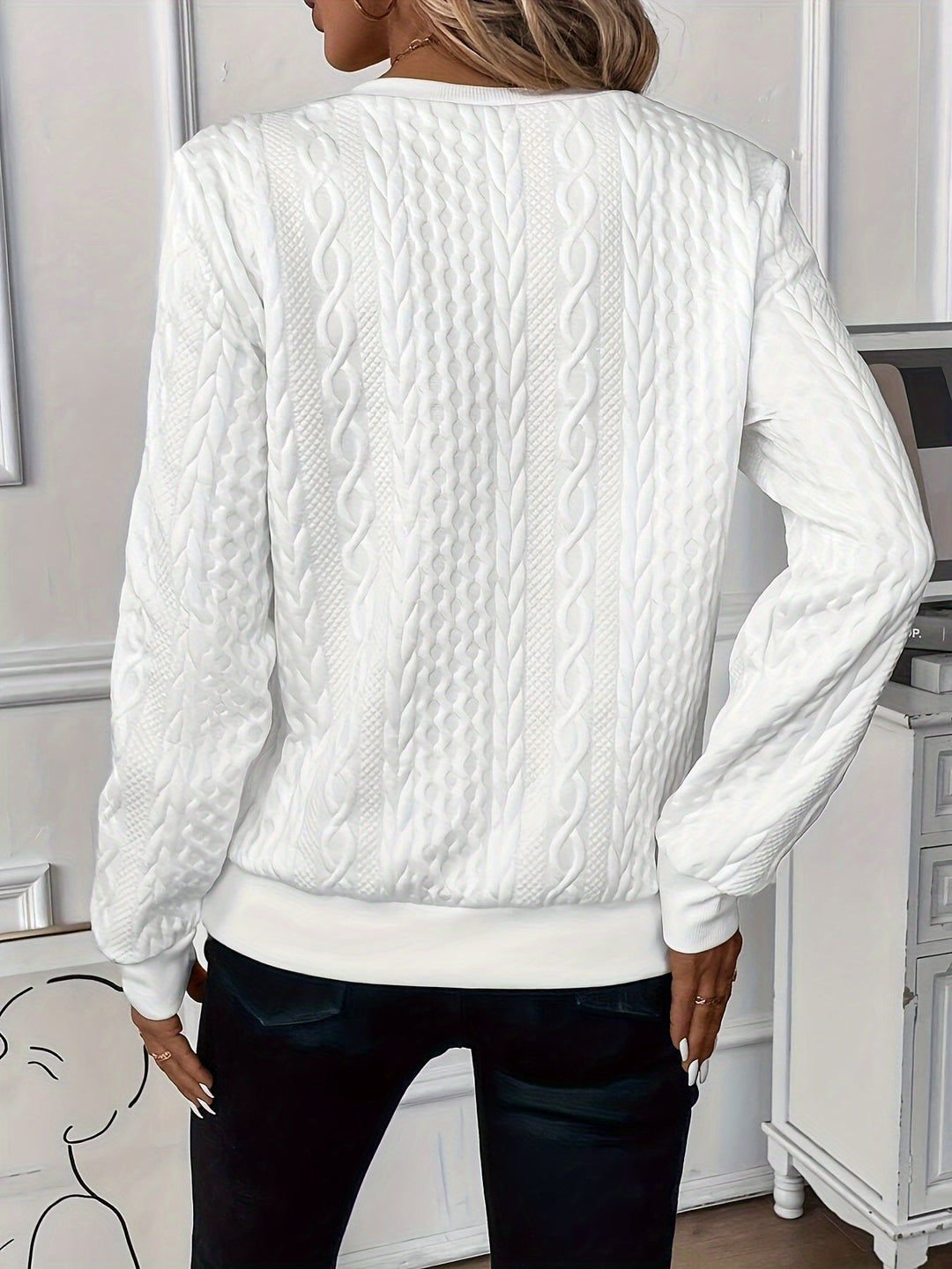 Womens's Stylish Zip Sweater-MODAUTLET