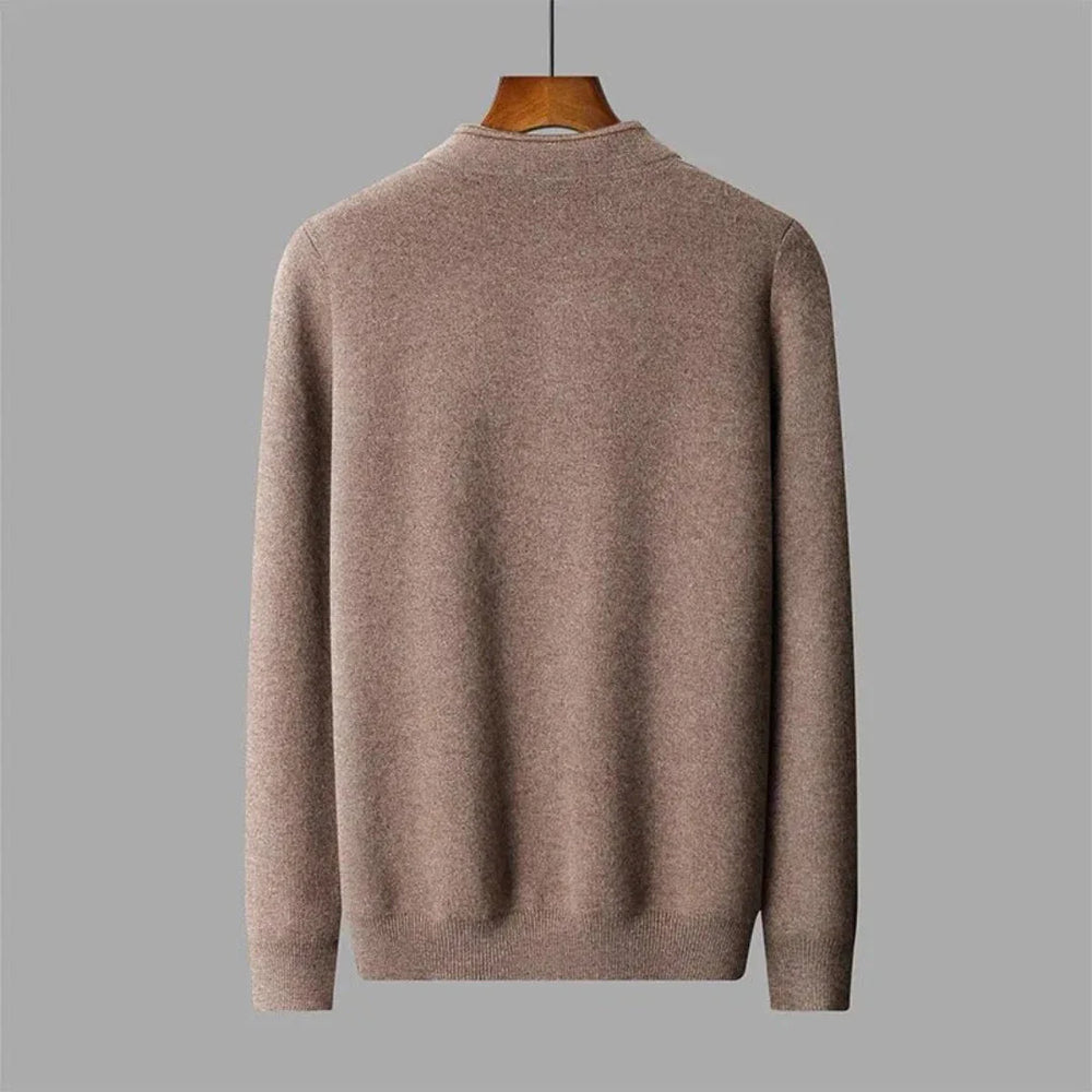 Wool Polo Sweater for Men