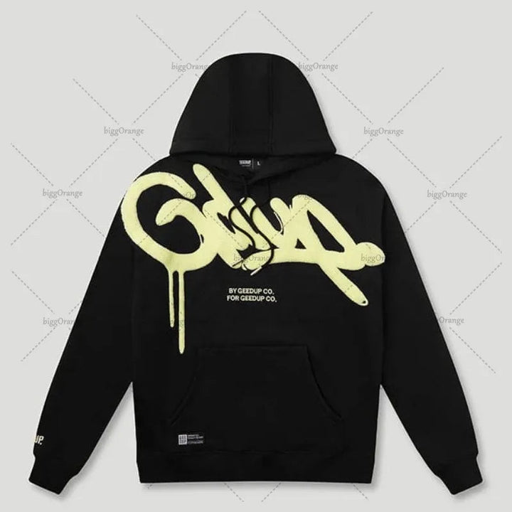 Y2K Harajuku Oversized Letter Hoodie – Unisex Streetwear