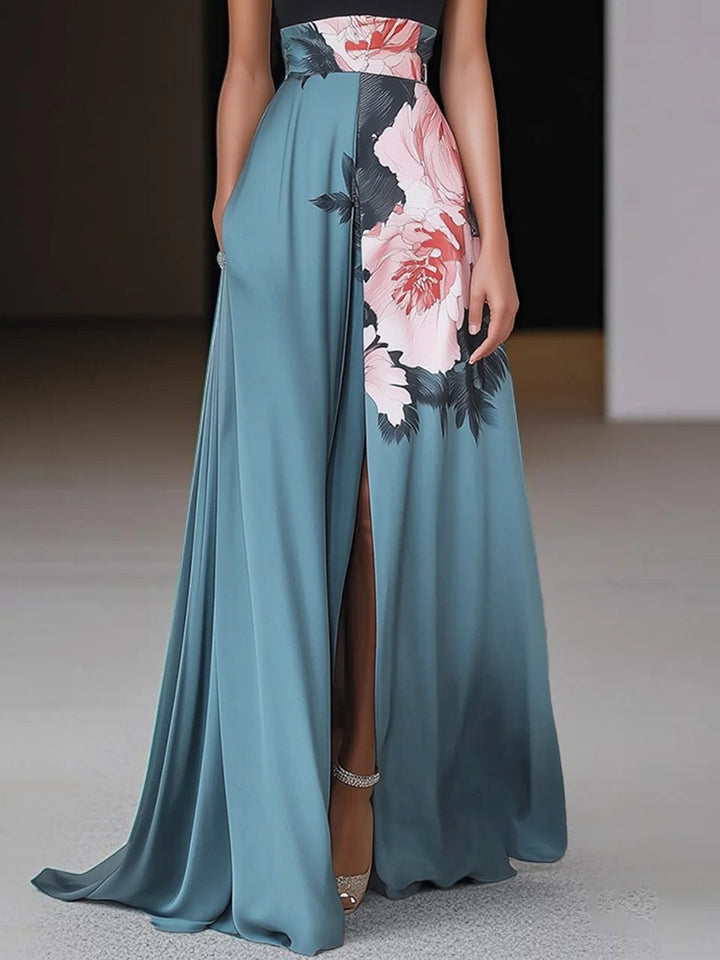 Quinn | Women's Floral Sleeveless Maxi Dress