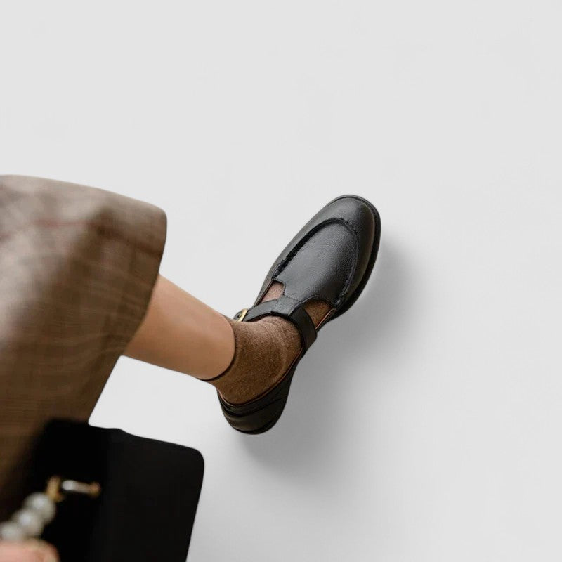Zhelynne | Women's Orthopedic Square-Toe Mary Jane Shoes-MODAUTLET
