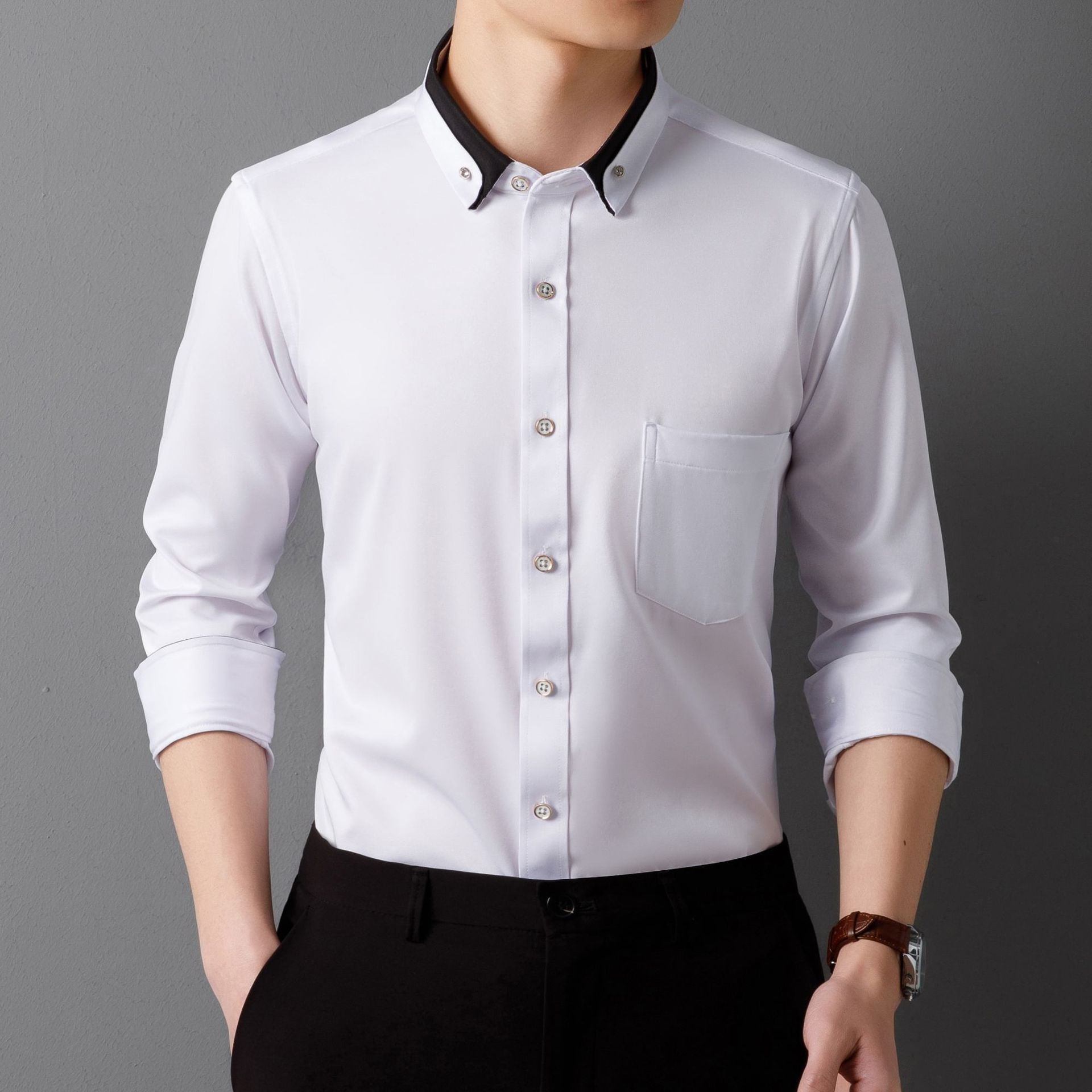 Men's Avant-Garde Dress Shirt