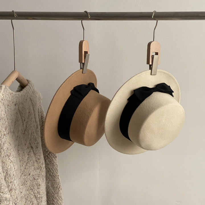Japanese and Western Style Retro Flat-brimmed Cap