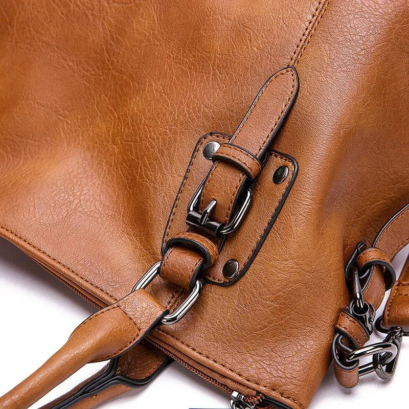 Leather Shoulder Bag Elegant Premium Leather Purse Everyday-MODAUTLET