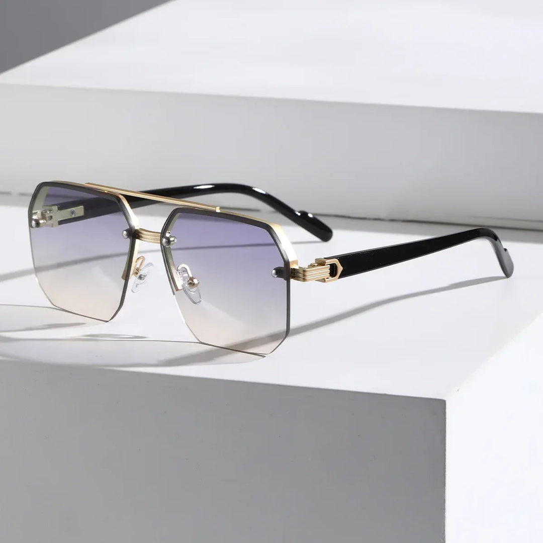 Geometric Fashion Sunglasses-MODAUTLET