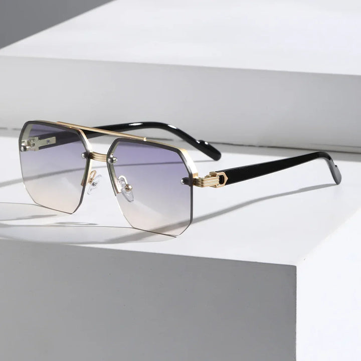 Geometric Fashion Sunglasses-MODAUTLET