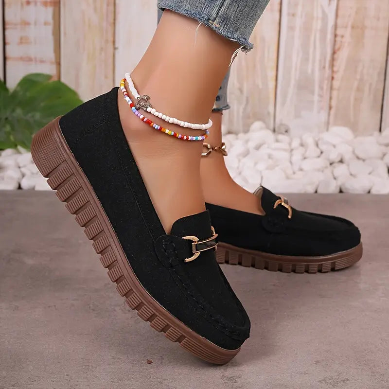 Women's Stylish Moccasin Shoes-MODAUTLET