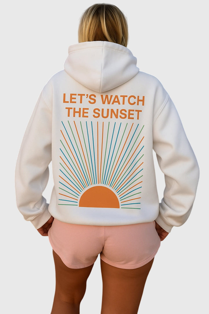 Women's Relaxed Sunset Hoodie