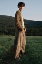 High-Stretch Mid-Rise Barrel Jeans