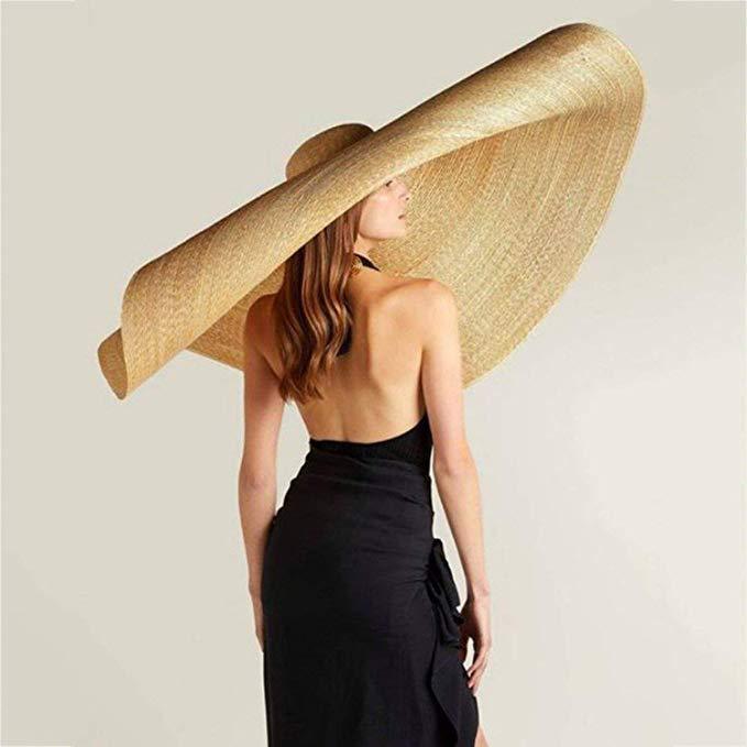 Sombrero de paja elegante para viajes y aventuras de vacaciones