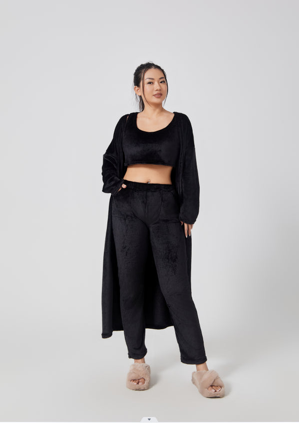 Cozy 3‑Piece Women's Lounge & Pajama Set-MODAUTLET