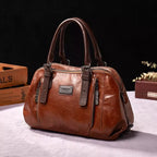 Premium Leather Tote Bag For Everyday Style And Durability Brown