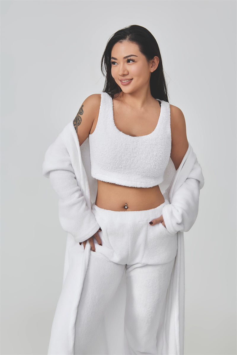 Cozy 3‑Piece Women's Lounge & Pajama Set-MODAUTLET
