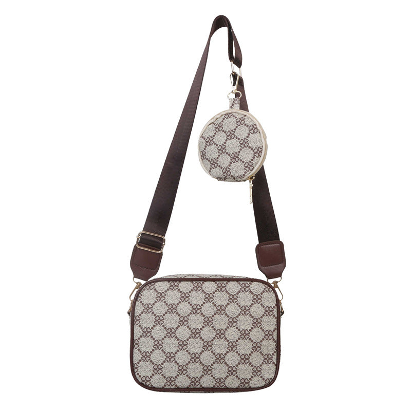 Vintage Pattern Crossbody Bag-MODAUTLET