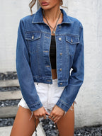Stylish Denim Jacket for Every Occasion Dark Blue
