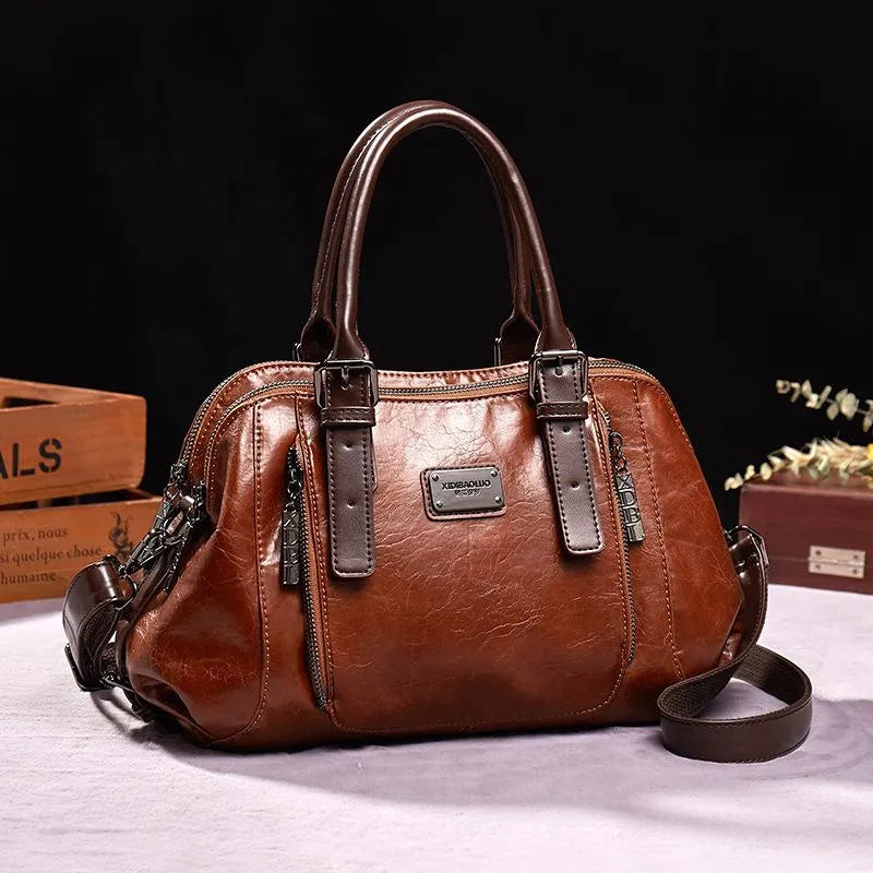 Premium Leather Tote Bag For Everyday Style And Durability-MODAUTLET