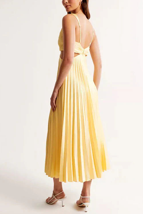 Maxikjole til kvinder til bryllupsgæster - Elegant Evangeline-stil