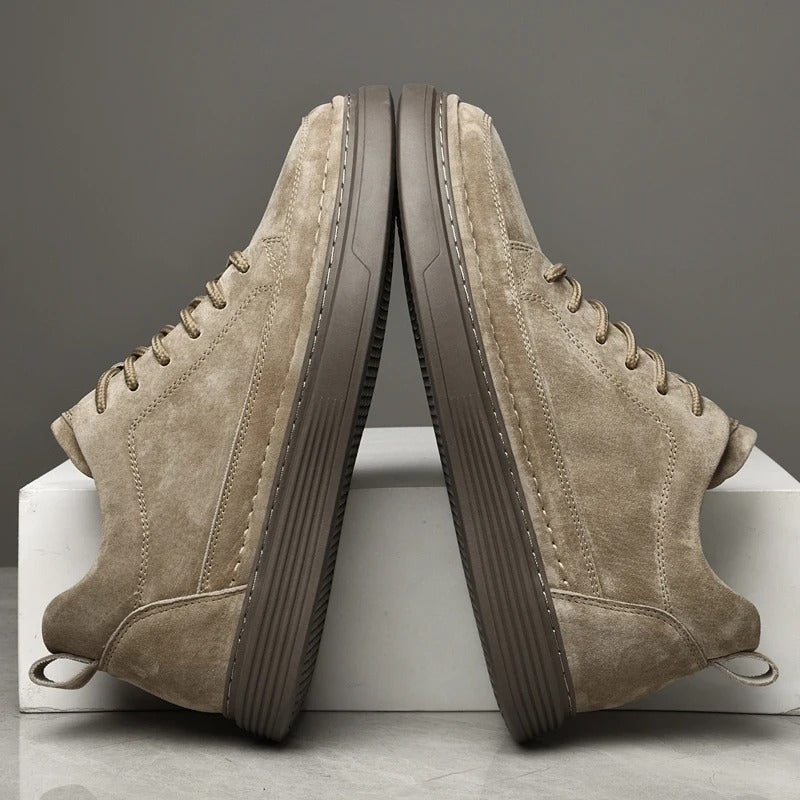 Men's Leather Navarro Shoes - Stylish and Durable Footwear-MODAUTLET