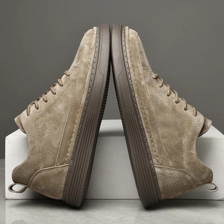 Men's Leather Navarro Shoes - Stylish and Durable Footwear-MODAUTLET