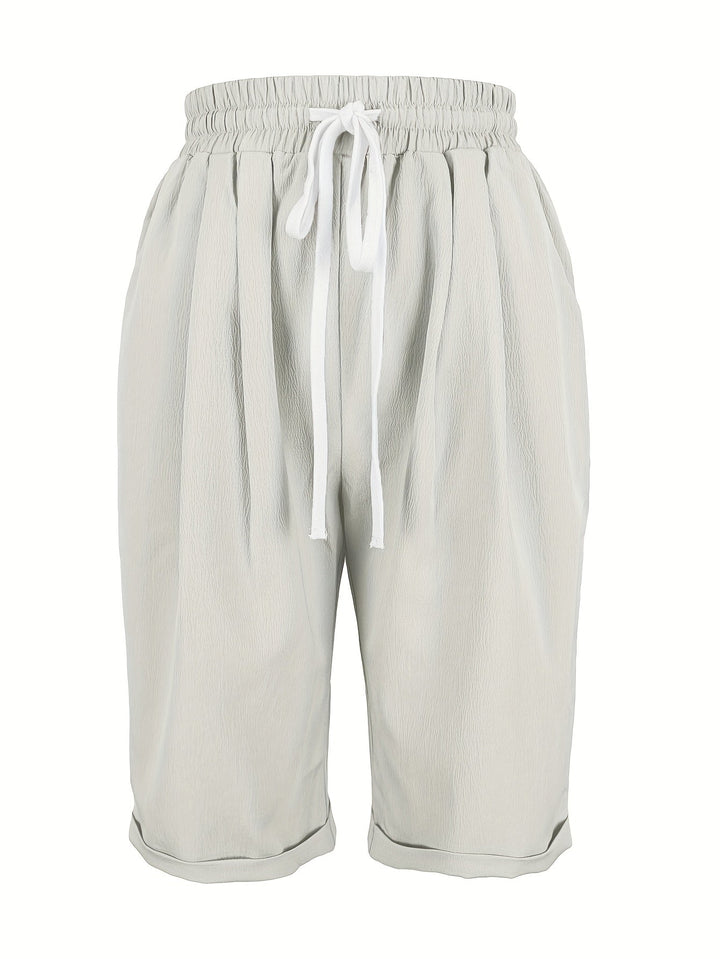 Women's Relaxed Capri Pants-MODAUTLET
